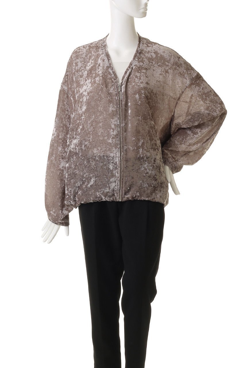 【スタニングルアー/STUNNING LURE】のシアーベルベットブルゾン 人気、トレンドファッション・服の通販 founy(ファニー) 　ファッション　Fashion　レディースファッション　Fashion for Women　アウター　Coat / Outerwear Collection　レディースジャケット・軽アウター　Jackets　ブルゾンジャケット・スポーティアウター　Blouson Jackets　クラッシュ　Distressed, Crashed Style　ジャケット　Jacket, Outerwear　デコルテ　Décolleté, Neckline　バランス　Balance, Style Balance　ブルゾン　Blouson, Bomber Jacket　秋　Autumn　other-7|ID: prp329100004689490 ipo3291000000035415987