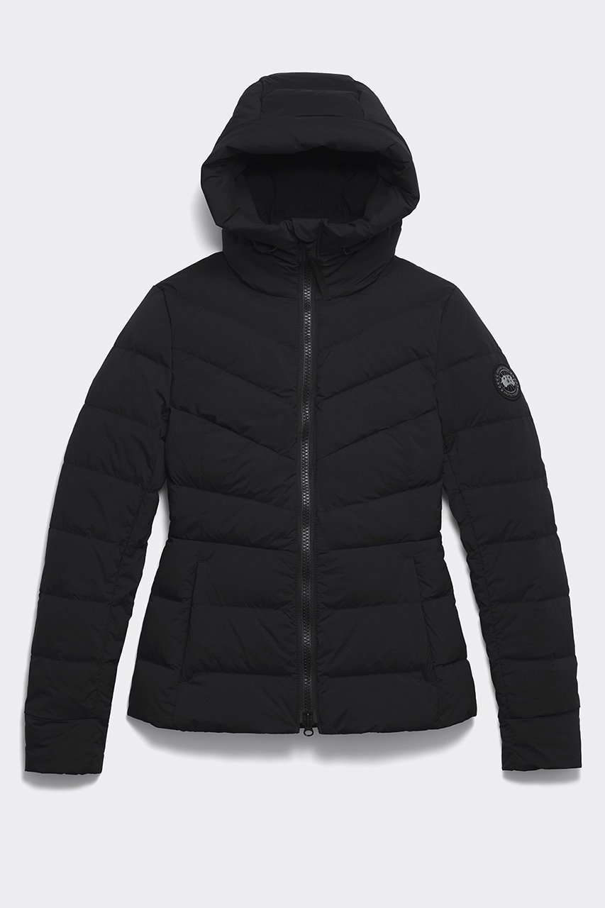 【カナダグース/CANADA GOOSE】の2332WB Clair Jacket クレア ジャケット インテリア・キッズ・メンズ・レディースファッション・服の通販 founy(ファニー) 　ファッション　Fashion　レディースファッション　Fashion for Women　アウター　Coat / Outerwear Collection　レディースジャケット・軽アウター　Jackets　ジップ　Zip, Zipper　ジャケット　Jacket, Outerwear　ストレッチ　Stretch, Stretchy Fabric　ダウン　Down, Puffer　ハンド　Hand, Handmade　フィット　Fit, Slim Fit　フレア　Flare, Flared　ポケット　Pocket, Pocket Detail　新作・新入荷　New Arrivals / New In　ブラック|ID: prp329100004689491 ipo3291000000033868037