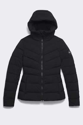 【カナダグース/CANADA GOOSE】 2332WB Clair Jacket クレア ジャケット人気、トレンドファッション・服の通販 founy(ファニー) ファッション Fashion レディースファッション Fashion for Women アウター Coat / Outerwear Collection レディースジャケット・軽アウター Jackets ジップ Zip, Zipper ジャケット Jacket, Outerwear ストレッチ Stretch, Stretchy Fabric ダウン Down, Puffer ハンド Hand, Handmade フィット Fit, Slim Fit フレア Flare, Flared ポケット Pocket, Pocket Detail |ID:prp329100004689491