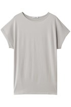 【ジュリエ/Julier】のエコリヨセル半袖トップス ライトグレー|ID: prp329100004689495 ipo3291000000033868075