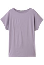 【ジュリエ/Julier】のエコリヨセル半袖トップス ラベンダー|ID: prp329100004689495 ipo3291000000033868076