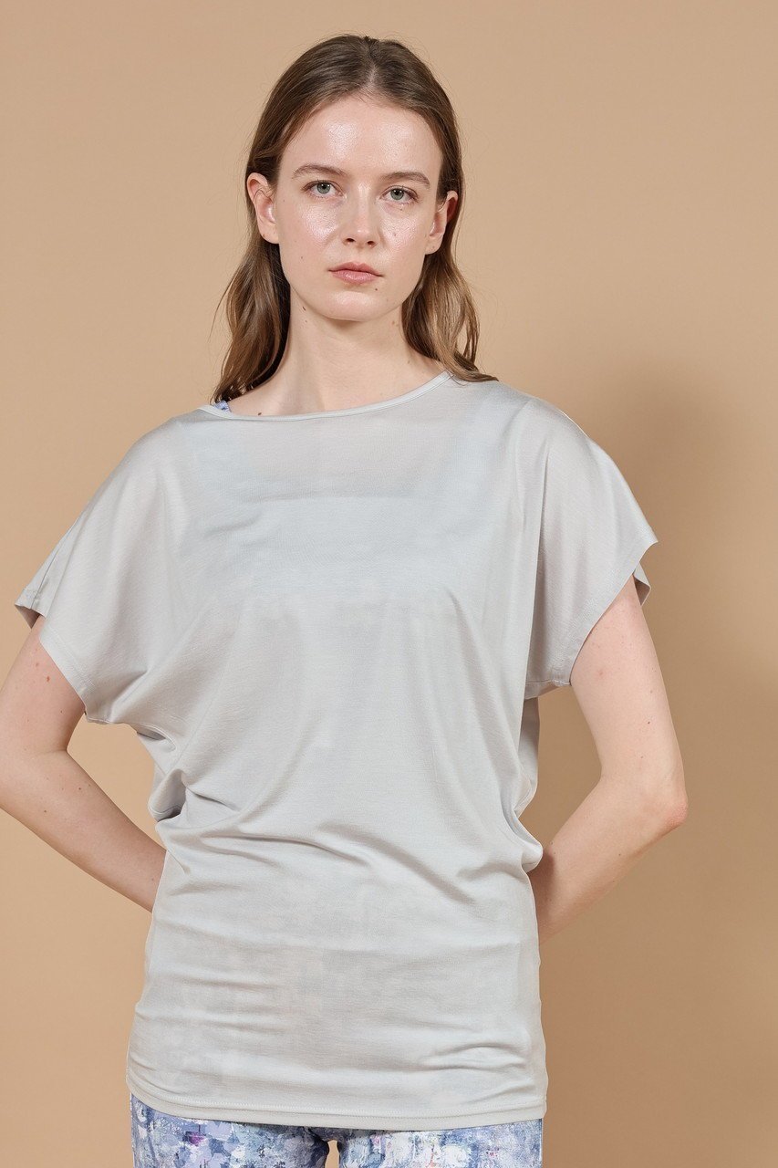 【ジュリエ/Julier】のエコリヨセル半袖トップス 人気、トレンドファッション・服の通販 founy(ファニー) 　ファッション　Fashion　レディースファッション　Fashion for Women　トップス・カットソー　Cut & Sew Tops　スポーツウェア　Functional & Stylish Sportswear　スポーツ トップス　Athletic Tops / Workout Tops / Training Shirts　シンプル　Simple, Minimal　スポーツ　Sports, Activewear　ヨガ　Yoga, Yoga Wear　ワーク　Workwear, Utility Style　半袖　Short Sleeve, Half Sleeve　other-7|ID: prp329100004689495 ipo3291000000035878029