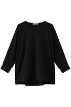 【ジュリエ/Julier】のエコリヨセルハーフスリーブプルオーバー ブラック|ID: prp329100004689496 ipo3291000000033868088