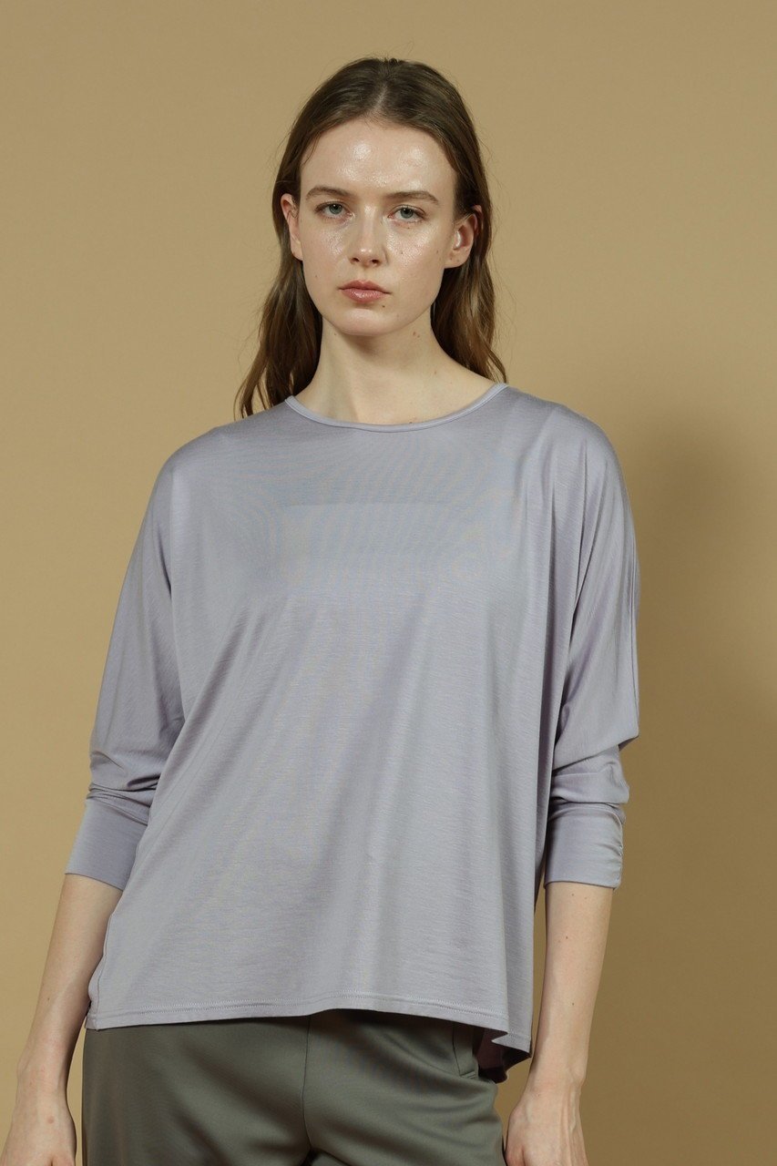 【ジュリエ/Julier】のエコリヨセルハーフスリーブプルオーバー 人気、トレンドファッション・服の通販 founy(ファニー) 　ファッション　Fashion　レディースファッション　Fashion for Women　トップス・カットソー　Cut & Sew Tops　カジュアルプルオーバー・ニットトップス　Pullovers & Knit Tops / Casual Pullovers　スポーツウェア　Functional & Stylish Sportswear　スポーツ トップス　Athletic Tops / Workout Tops / Training Shirts　スポーツ　Sports, Activewear　スリット　Slit, Slit Detail　ボトム　Bottoms, Lower Wear　ヨガ　Yoga, Yoga Wear　ワーク　Workwear, Utility Style　新作・新入荷　New Arrivals / New In　旅行　Travel　other-8|ID: prp329100004689496 ipo3291000000033868095