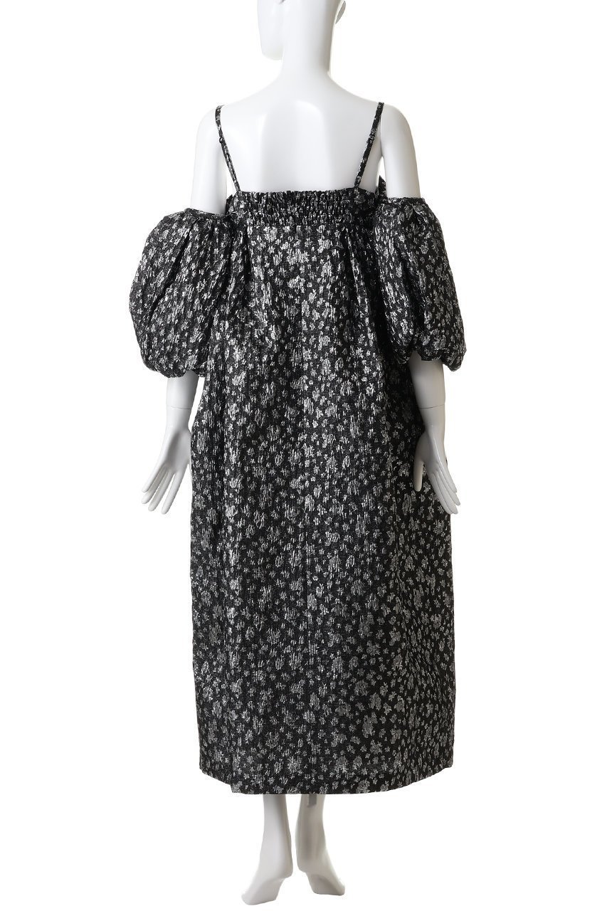 【メゾンスペシャル/MAISON SPECIAL】のJacquard Motif Balloon Camisole Dress/ジャガードモチーフバルーンキャミワンピース 人気、トレンドファッション・服の通販 founy(ファニー) 　ファッション　Fashion　レディースファッション　Fashion for Women　ワンピース　Dresses　フォーマル・パーティードレス・結婚式用ドレス　Elegant & Casual Dresses　キャミソールワンピース　Camisole Dresses　チュニック　Tunic Tops & Dresses　ジャカード／ジャガード　Jacquard, Woven Pattern　チュニック　Tunic, Long Top　バルーン　Balloon, Balloon Silhouette　フリンジ　Fringe, Tassel　ラグジュアリー　Luxury, Elegant　ロング　Long, Long-Length　other-6|ID: prp329100004689497 ipo3291000000033937275