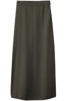 【セアン/SCEARN】のWOOL SILK LOW-GAUGE ロングスカート Khaki|ID: prp329100004689499 ipo3291000000036204439