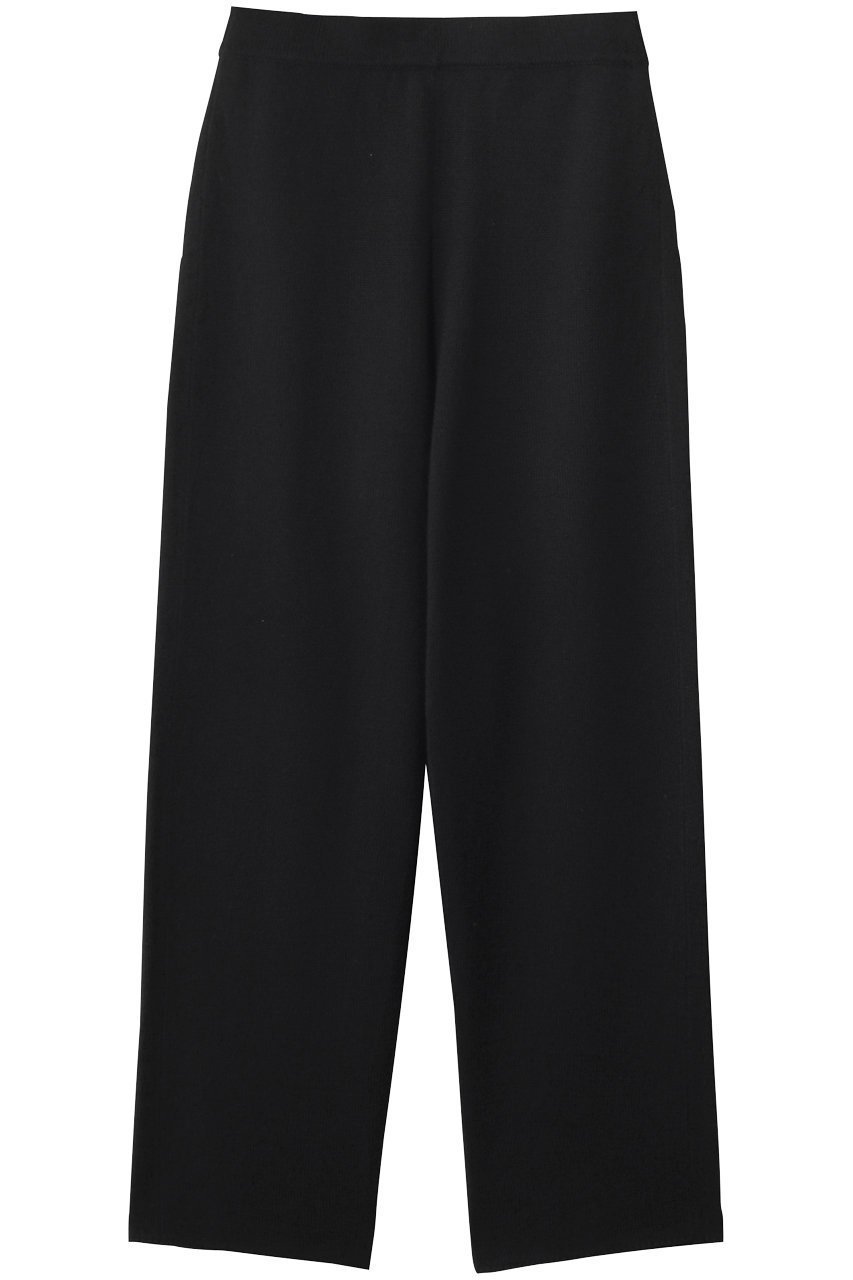 【セアン/SCEARN】のWOOL SILK LOW-GAUGE パンツ インテリア・キッズ・メンズ・レディースファッション・服の通販 founy(ファニー) ファッション Fashion レディースファッション Fashion for Women パンツ Pants & Trousers おすすめ Recommended / Our Picks シルク Silk, 100% Silk シンプル Simple, Minimal セットアップ Set-Up, Coordinated Outfit Black|ID: prp329100004689500 ipo3291000000036204455