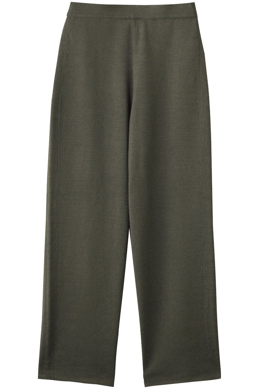 【セアン/SCEARN】のWOOL SILK LOW-GAUGE パンツ インテリア・キッズ・メンズ・レディースファッション・服の通販 founy(ファニー) ファッション Fashion レディースファッション Fashion for Women パンツ Pants & Trousers おすすめ Recommended / Our Picks シルク Silk, 100% Silk シンプル Simple, Minimal セットアップ Set-Up, Coordinated Outfit Khaki|ID: prp329100004689500 ipo3291000000036204456