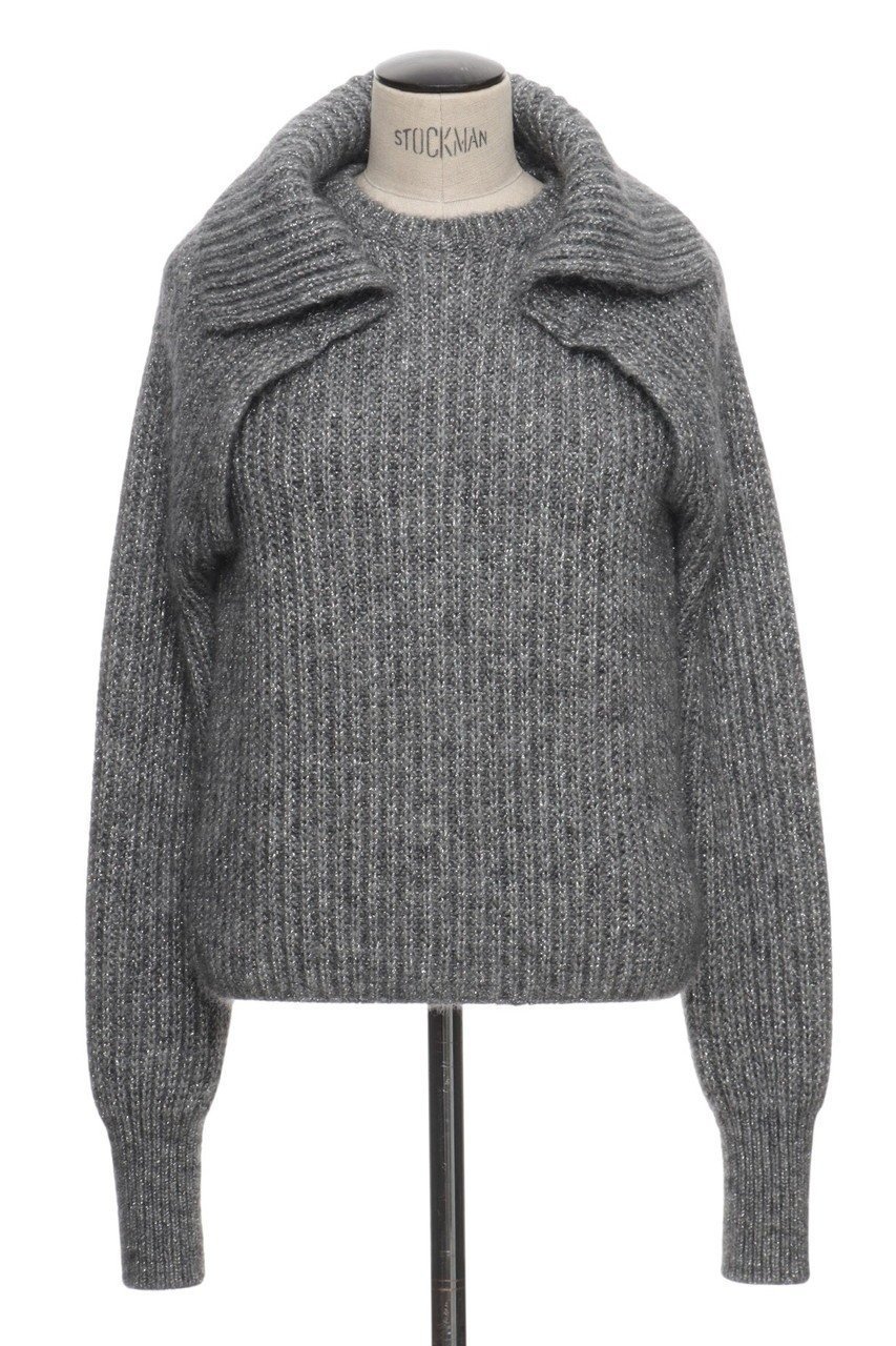 【オブリオ/AUBRIOT】のボレロセットニット インテリア・キッズ・メンズ・レディースファッション・服の通販 founy(ファニー) 　ファッション　Fashion　レディースファッション　Fashion for Women　トップス・カットソー　Cut & Sew Tops　ニット　Knit Tops & Sweaters　カジュアルプルオーバー・ニットトップス　Pullovers & Knit Tops / Casual Pullovers　ストール　Stole, Wrap　ボレロ　Bolero, Short Cardigan　ミックス　Mix, Mixed Style　新作・新入荷　New Arrivals / New In　グレー|ID: prp329100004689503 ipo3291000000033868142