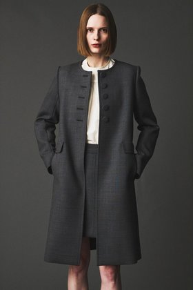 【オブリオ/AUBRIOT】のメリノウールコート 人気、トレンドファッション・服の通販 founy(ファニー) ファッション Fashion レディースファッション Fashion for Women アウター Coat / Outerwear Collection コート・ロングコート・ピーコート Long Coats, Peacoats & More イタリア Italy コンパクト Compact, Small Size ストレッチ Stretch, Stretchy Fabric ファブリック Fabric, Textile フォルム Silhouette, Form ボンディング Bonding, Bonded Fabric モダン Modern, Contemporary ロング Long, Long-Length ヴィンテージ Vintage Style |ID:prp329100004689504