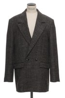 【オブリオ/AUBRIOT】のクラシックツイード ダブルブレストジャケット 人気、トレンドファッション・服の通販 founy(ファニー) ファッション Fashion レディースファッション Fashion for Women アウター Coat / Outerwear Collection レディースジャケット・軽アウター Jackets イタリア Italy クラシカル Classical, Vintage-Inspired クラシック Classic, Timeless Style ジャケット Jacket, Outerwear ダブル Double, Double-Breasted ツイード／ツィード Choker, Choker Necklace ツイード Twill, Twill Weave フォルム Silhouette, Form ラグジュアリー Luxury, Elegant リネン Linen, Linen Fabric ヴィンテージ Vintage Style |ID:prp329100004689505