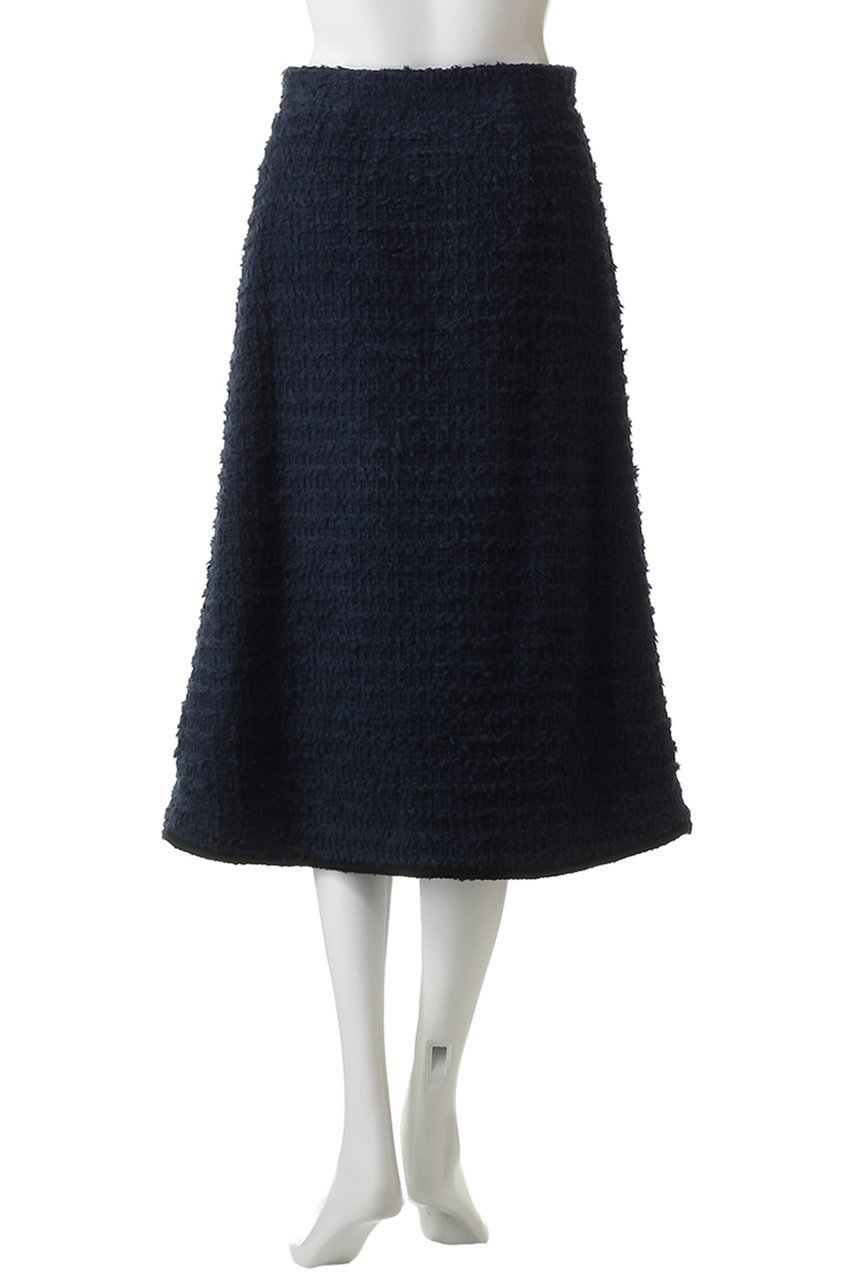 【エムダブリュー/MW】のFRINGE ツイード スカート 人気、トレンドファッション・服の通販 founy(ファニー) 　ファッション　Fashion　レディースファッション　Fashion for Women　スカート　Skirts　ロングスカート　Long Skirts / Maxi & Midi Skirts　ツイード　Twill, Twill Weave　フランス　France, French　フリンジ　Fringe, Tassel　フロント　Front, Front Design　ロング　Long, Long-Length　新作・新入荷　New Arrivals / New In　other-4|ID: prp329100004689506 ipo3291000000033868173