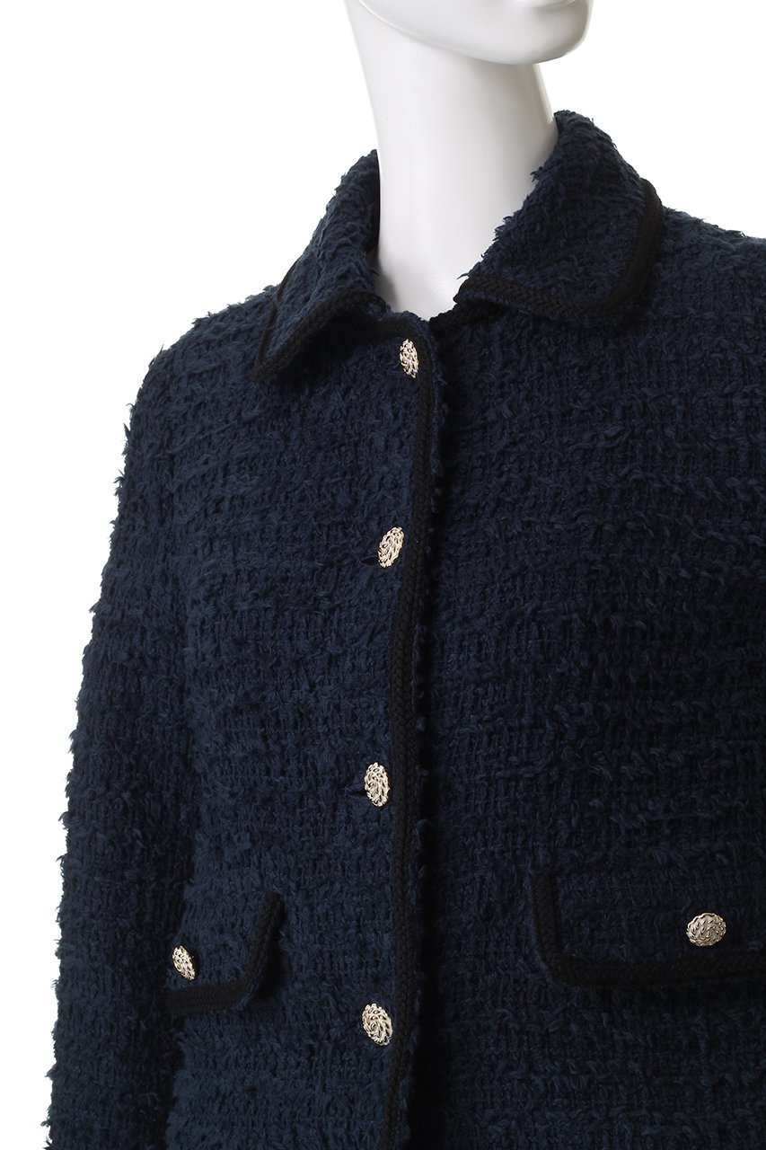 【エムダブリュー/MW】のFRINGE ツイード ジャケット 人気、トレンドファッション・服の通販 founy(ファニー) 　ファッション　Fashion　レディースファッション　Fashion for Women　アウター　Coat / Outerwear Collection　レディースジャケット・軽アウター　Jackets　クラシカル　Classical, Vintage-Inspired　コンパクト　Compact, Small Size　ショート　Short, Short Length　ジャケット　Jacket, Outerwear　ツイード　Twill, Twill Weave　フランス　France, French　フリンジ　Fringe, Tassel　フレア　Flare, Flared　ボトム　Bottoms, Lower Wear　リュクス　Luxury, Elegant, High-End, Chic　新作・新入荷　New Arrivals / New In　other-5|ID: prp329100004689507 ipo3291000000033868183