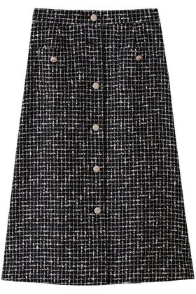 【エムダブリュー/MW】 MONOTONE チェック ツイード スカート人気、トレンドファッション・服の通販 founy(ファニー) ファッション Fashion レディースファッション Fashion for Women スカート Skirts ワンピース Dresses おすすめ Recommended / Our Picks オケージョン Occasion Wear セレモニー Ceremony チェック Check, Plaid, Tartan チュニック Tunic, Long Top ツイード Twill, Twill Weave バランス Balance, Style Balance フロント Front, Front Design モノトーン Monotone, Black and White ラグジュアリー Luxury, Elegant ロング Long, Long-Length 新作・新入荷 New Arrivals / New In |ID:prp329100004689509
