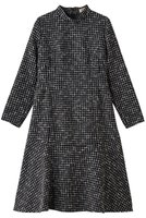 【エムダブリュー/MW】のMONOTONE チェック ツイード スタンドカラー フレア ドレス 人気、トレンドファッション・服の通販 founy(ファニー) ファッション Fashion レディースファッション Fashion for Women ワンピース Dresses フォーマル・パーティードレス・結婚式用ドレス Elegant & Casual Dresses チュニック Tunic Tops & Dresses オケージョン Occasion Wear クラシカル Classical, Vintage-Inspired スタンド Stand Collar, Upright Stand チェック Check, Plaid, Tartan チュニック Tunic, Long Top ツイード Twill, Twill Weave ドレス Dress, One-Piece バランス Balance, Style Balance パーティ Party, Party Style フレア Flare, Flared モノトーン Monotone, Black and White ロング Long, Long-Length 新作・新入荷 New Arrivals / New In |ID:prp329100004689510