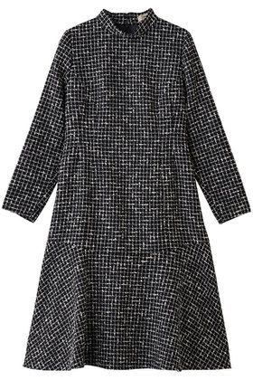 【エムダブリュー/MW】のMONOTONE チェック ツイード スタンドカラー フレア ドレス 人気、トレンドファッション・服の通販 founy(ファニー) ファッション Fashion レディースファッション Fashion for Women ワンピース Dresses フォーマル・パーティードレス・結婚式用ドレス Elegant & Casual Dresses チュニック Tunic Tops & Dresses オケージョン Occasion Wear クラシカル Classical, Vintage-Inspired スタンド Stand Collar, Upright Stand チェック Check, Plaid, Tartan チュニック Tunic, Long Top ツイード Twill, Twill Weave ドレス Dress, One-Piece バランス Balance, Style Balance パーティ Party, Party Style フレア Flare, Flared モノトーン Monotone, Black and White ロング Long, Long-Length |ID:prp329100004689510