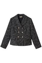 【エムダブリュー/MW】のMONOTONE チェック ツイード ショートジャケット 人気、トレンドファッション・服の通販 founy(ファニー) ファッション Fashion レディースファッション Fashion for Women アウター Coat / Outerwear Collection レディースジャケット・軽アウター Jackets コンパクト Compact, Small Size ショート Short, Short Length ジャケット Jacket, Outerwear チェック Check, Plaid, Tartan ツイード Twill, Twill Weave バランス Balance, Style Balance モダン Modern, Contemporary モノトーン Monotone, Black and White エレガント 上品 Elegant thumbnail ブラック|ID: prp329100004689511 ipo3291000000035695244