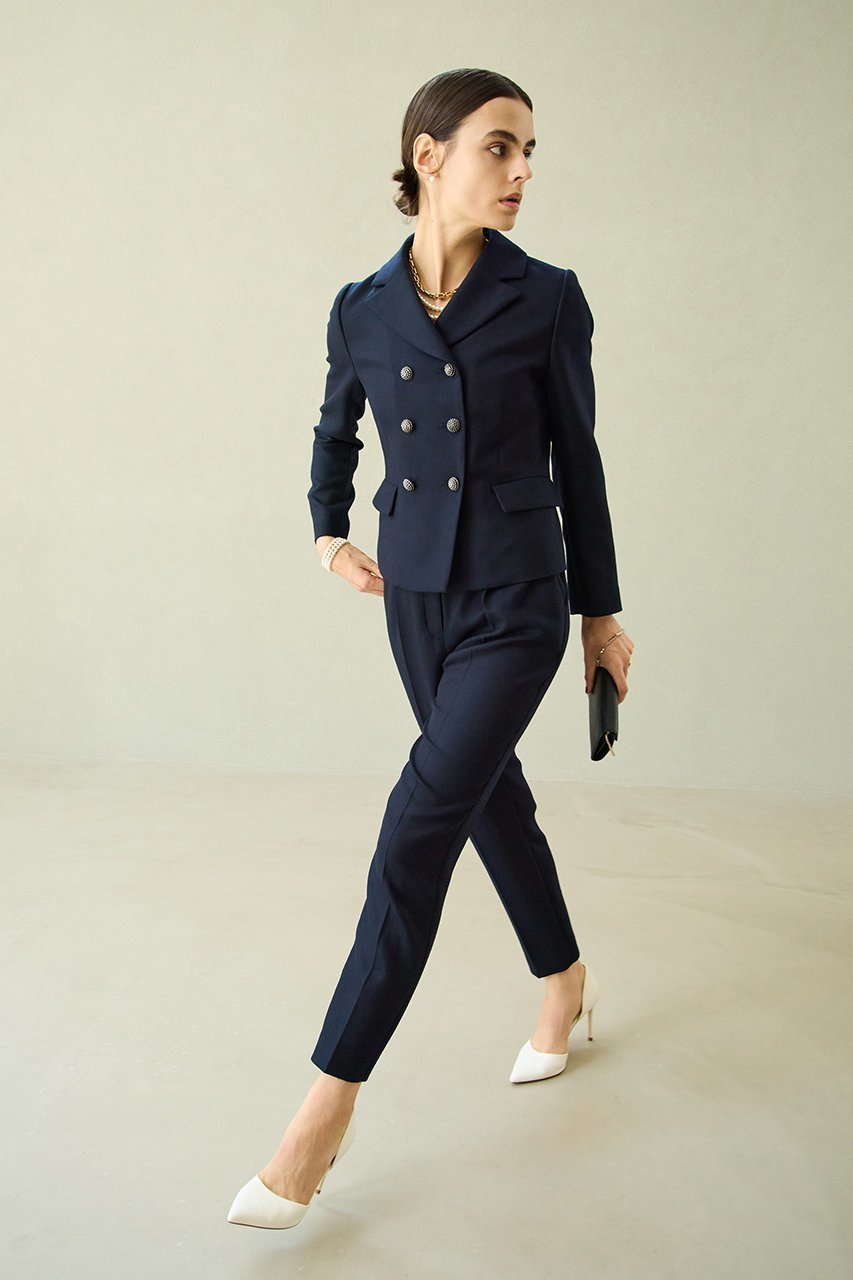 【エムダブリュー/MW】のWOOL 140 s ワンタックパンツ 人気、トレンドファッション・服の通販 founy(ファニー) 　ファッション　Fashion　レディースファッション　Fashion for Women　パンツ　Pants & Trousers　なめらか　Smooth, Silky Texture　シンプル　Simple, Minimal　スリム　Slim, Slim Fit　センター　Center, Center Line　バランス　Balance, Style Balance　新作・新入荷　New Arrivals / New In　A/W・秋冬　Autumn/Winter　other-6|ID: prp329100004689512 ipo3291000000033868229