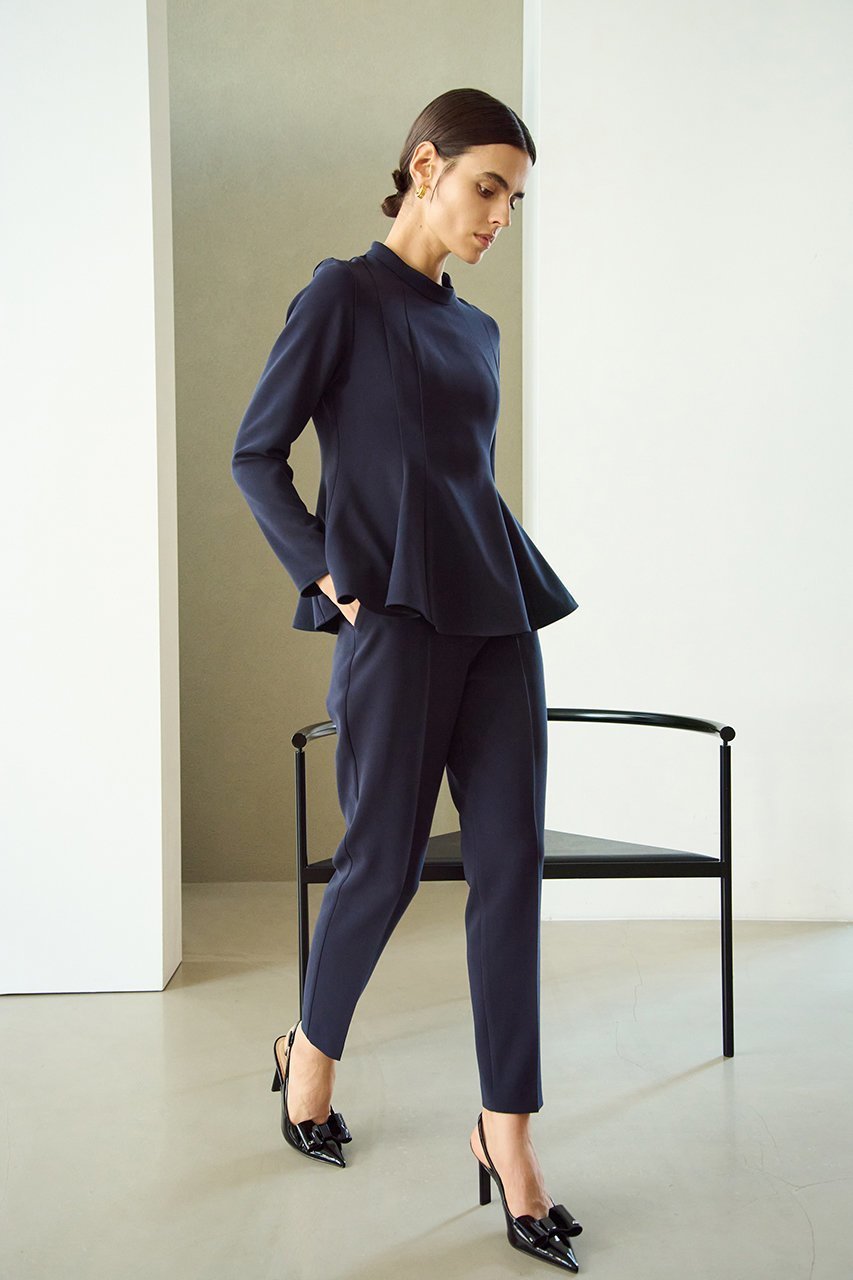 【エムダブリュー/MW】のWOOL 140 s ワンタックパンツ 人気、トレンドファッション・服の通販 founy(ファニー) 　ファッション　Fashion　レディースファッション　Fashion for Women　パンツ　Pants & Trousers　なめらか　Smooth, Silky Texture　シンプル　Simple, Minimal　スリム　Slim, Slim Fit　センター　Center, Center Line　バランス　Balance, Style Balance　新作・新入荷　New Arrivals / New In　A/W・秋冬　Autumn/Winter　other-7|ID: prp329100004689512 ipo3291000000033868230