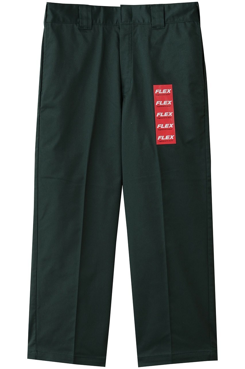 【アンダーアール/UNDER R / MEN】の【MEN】【Dickies】【UNDER R別注】フレックス ワーク クロップドパンツ インテリア・キッズ・メンズ・レディースファッション・服の通販 founy(ファニー) 　ファッション　Fashion　メンズファッション　Fashion for Men　ボトムス　Bottoms　クロップド　Cropped, Short Length　スペシャル　Special, Limited Edition　ツイル　Twist, Twisted Detail　ファブリック　Fabric, Textile　フィット　Fit, Slim Fit　ワーク　Workwear, Utility Style　別注　Limited Edition, Custom Order　新作・新入荷　New Arrivals / New In　olive|ID: prp329100004689527 ipo3291000000033868356