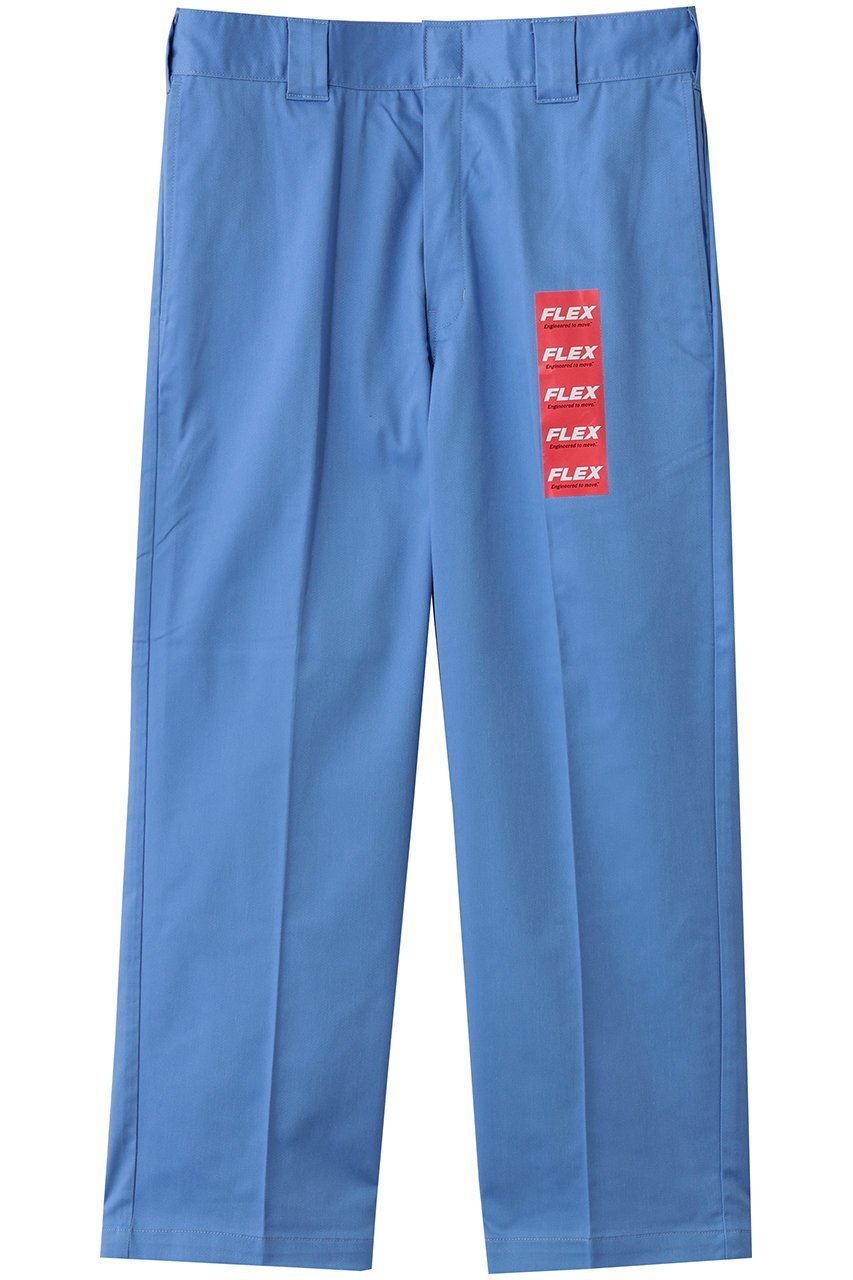 【アンダーアール/UNDER R / MEN】の【MEN】【Dickies】【UNDER R別注】フレックス ワーク クロップドパンツ インテリア・キッズ・メンズ・レディースファッション・服の通販 founy(ファニー) 　ファッション　Fashion　メンズファッション　Fashion for Men　ボトムス　Bottoms　クロップド　Cropped, Short Length　スペシャル　Special, Limited Edition　ツイル　Twist, Twisted Detail　ファブリック　Fabric, Textile　フィット　Fit, Slim Fit　ワーク　Workwear, Utility Style　別注　Limited Edition, Custom Order　新作・新入荷　New Arrivals / New In　lt blue|ID: prp329100004689527 ipo3291000000033868357