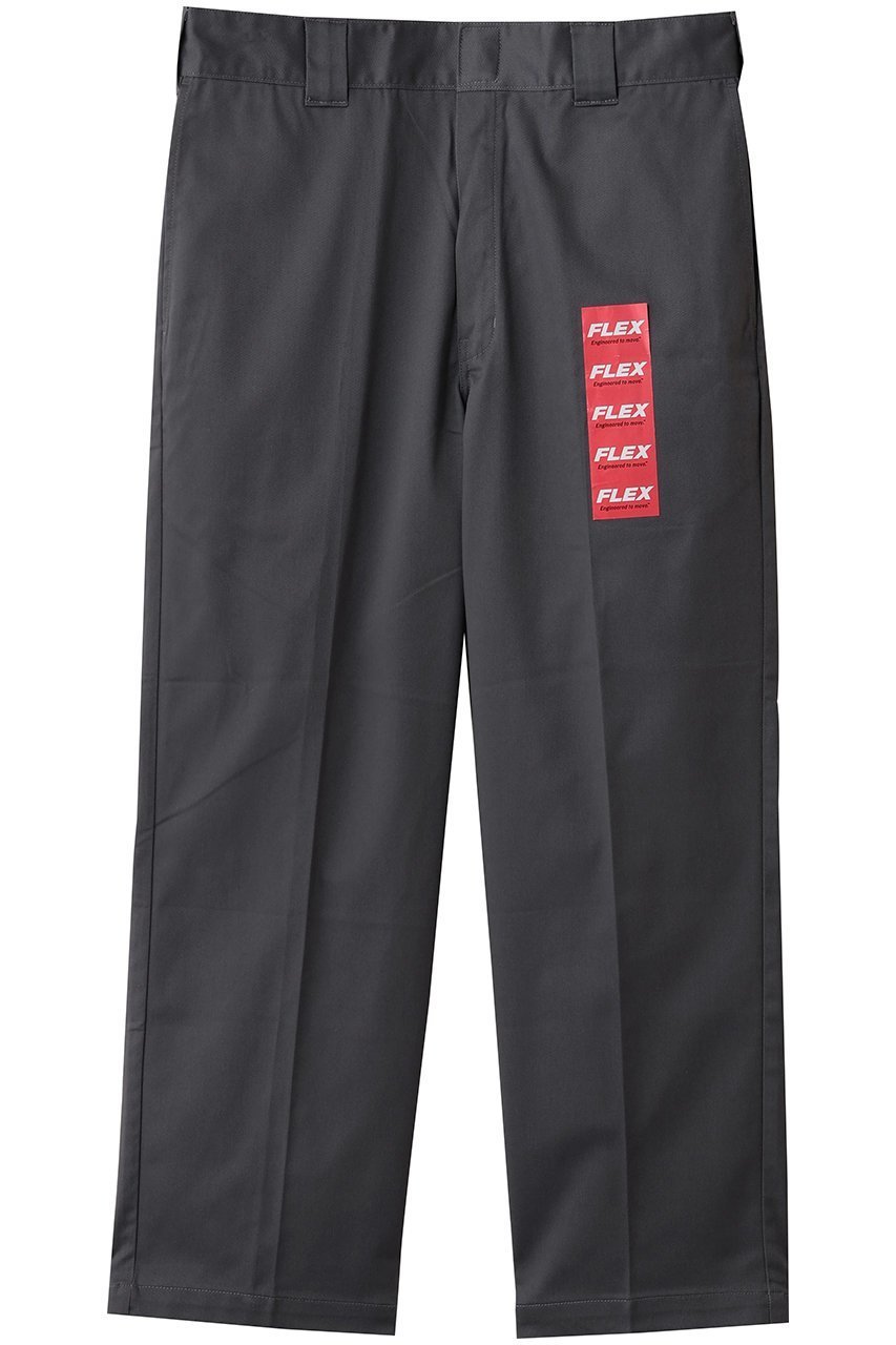 【アンダーアール/UNDER R / MEN】の【MEN】【Dickies】【UNDER R別注】フレックス ワーク クロップドパンツ インテリア・キッズ・メンズ・レディースファッション・服の通販 founy(ファニー) 　ファッション　Fashion　メンズファッション　Fashion for Men　ボトムス　Bottoms　クロップド　Cropped, Short Length　スペシャル　Special, Limited Edition　ツイル　Twist, Twisted Detail　ファブリック　Fabric, Textile　フィット　Fit, Slim Fit　ワーク　Workwear, Utility Style　別注　Limited Edition, Custom Order　新作・新入荷　New Arrivals / New In　gray|ID: prp329100004689527 ipo3291000000033868359