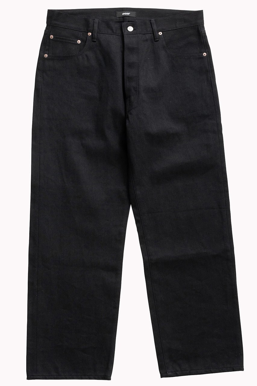 【アンダーアール/UNDER R / MEN】の【9/12 17:00販売開始】【MEN】【UNDER R】ブラック デニムパンツ インテリア・キッズ・メンズ・レディースファッション・服の通販 founy(ファニー) 　ファッション　Fashion　メンズファッション　Fashion for Men　ボトムス　Bottoms　デニムパンツ・ジーンズ　Denim Pants　テーパード　Tapered, Tapered Pants　デニム　Denim, Jeans Material　フィット　Fit, Slim Fit　ヴィンテージ　Vintage Style　新作・新入荷　New Arrivals / New In　black|ID: prp329100004689528 ipo3291000000033868369