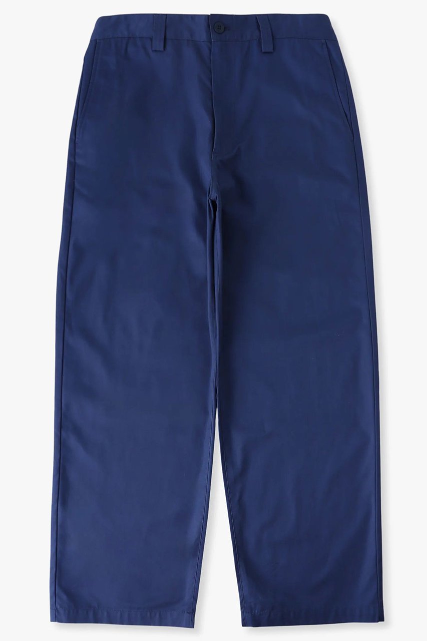 【アンダーアール/UNDER R / MEN】の【9/12 17:00販売開始】【MEN】【UNDER R】コットンギャバジン パンツ インテリア・キッズ・メンズ・レディースファッション・服の通販 founy(ファニー) 　ファッション　Fashion　メンズファッション　Fashion for Men　ボトムス　Bottoms　シンプル　Simple, Minimal　フィット　Fit, Slim Fit　ワイド　Wide, Wide Fit　新作・新入荷　New Arrivals / New In　navy|ID: prp329100004689530 ipo3291000000033868378