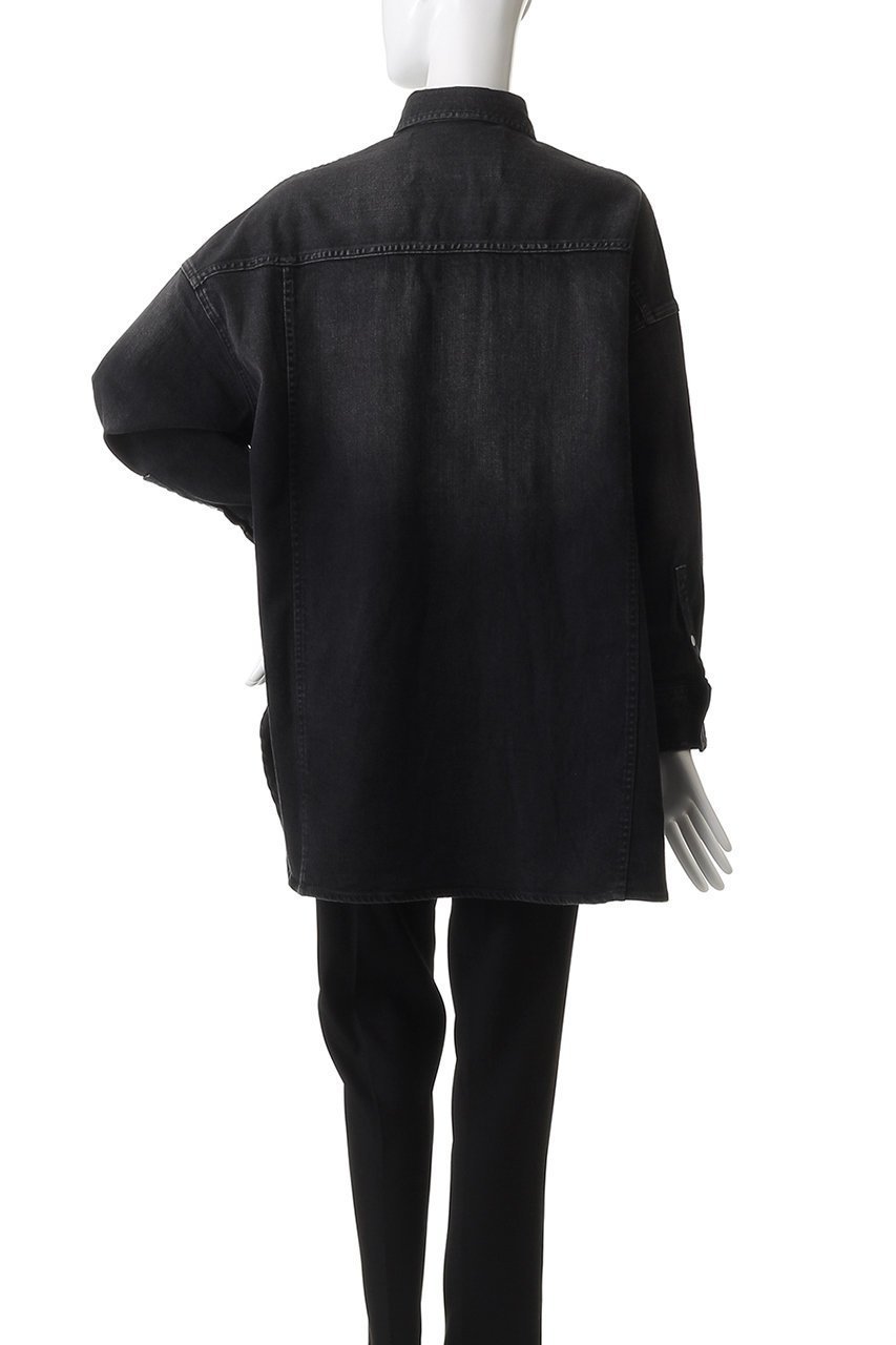 【ヘルシーデニム/Healthy Denim】のAlmond スーパービッグデニムシャツ 人気、トレンドファッション・服の通販 founy(ファニー) 　ファッション　Fashion　レディースファッション　Fashion for Women　トップス・カットソー　Cut & Sew Tops　シャツ・ブラウス・オフィスカジュアル　Elegant Blouses & Button-Ups　スリーブ　Sleeve, Long Sleeve / Short Sleeve　デニム　Denim, Jeans Material　ビッグ　Big, Oversized　フロント　Front, Front Design　ルーズ　Loose, Oversized　ロング　Long, Long-Length　新作・新入荷　New Arrivals / New In　other-4|ID: prp329100004689542 ipo3291000000033868576