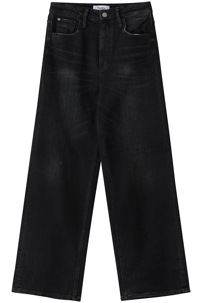 【ヘルシーデニム/Healthy Denim】のPink Pepper ワイドストレートデニムパンツ 人気、トレンドファッション・服の通販 founy(ファニー) 　ファッション　Fashion　レディースファッション　Fashion for Women　パンツ　Pants & Trousers　デニムパンツ・ジーンズ・美脚デニム　Denim Jeans & Pants　おすすめ　Recommended / Our Picks　ストレート　Straight, Straight Cut　デニム　Denim, Jeans Material　フィット　Fit, Slim Fit　ルーズ　Loose, Oversized　定番　Standard, Basic Item　新作・新入荷　New Arrivals / New In　 other-1|ID: prp329100004689544 ipo3291000000033868584