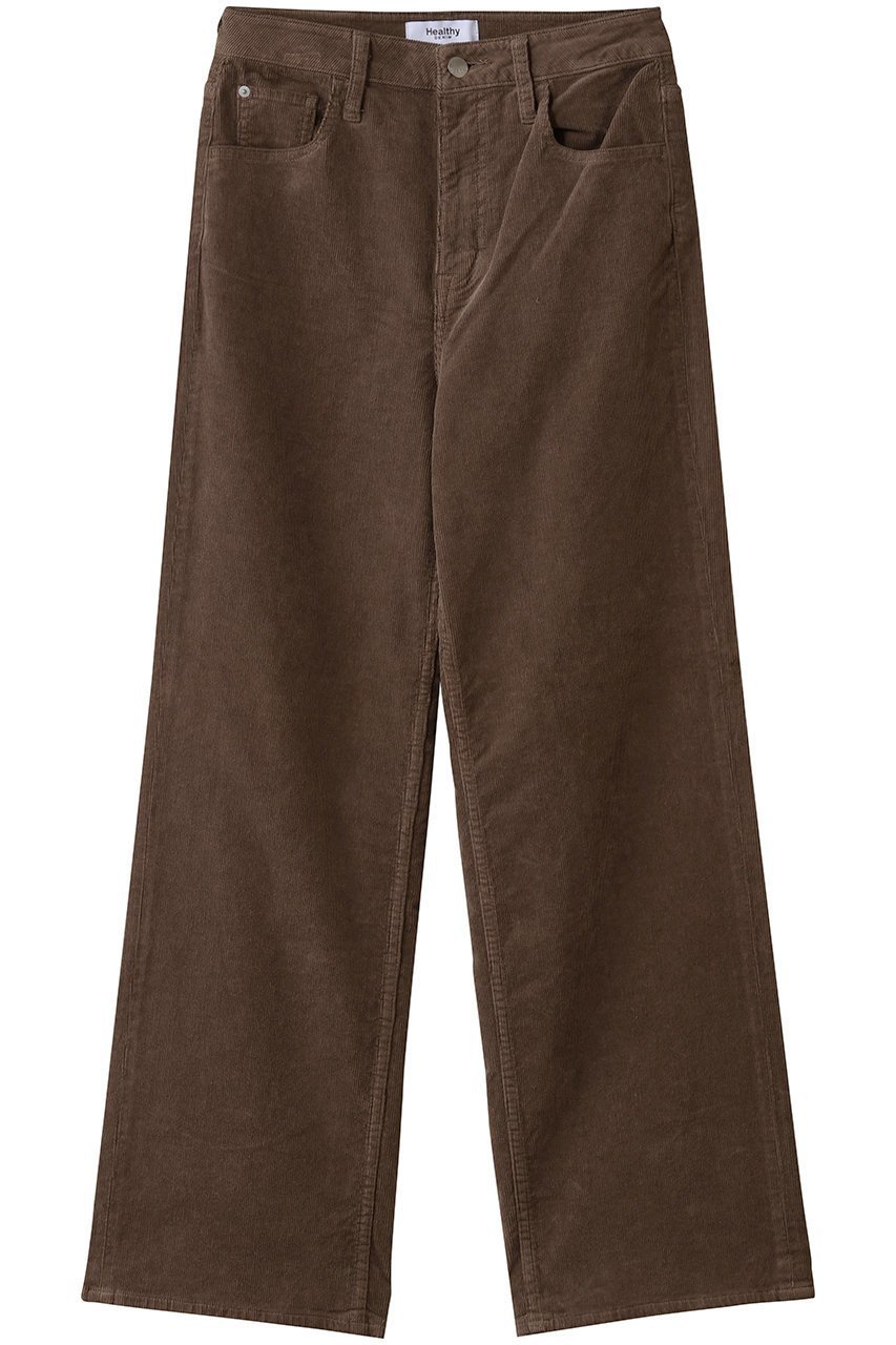 【ヘルシーデニム/Healthy Denim】のPink Pepper ワイドストレートコーデュロイパンツ 人気、トレンドファッション・服の通販 founy(ファニー) 　ファッション　Fashion　レディースファッション　Fashion for Women　パンツ　Pants & Trousers　おすすめ　Recommended / Our Picks　ストレート　Straight, Straight Cut　デニム　Denim, Jeans Material　バランス　Balance, Style Balance　フィット　Fit, Slim Fit　ルーズ　Loose, Oversized　新作・新入荷　New Arrivals / New In　 other-1|ID: prp329100004689546 ipo3291000000033868597