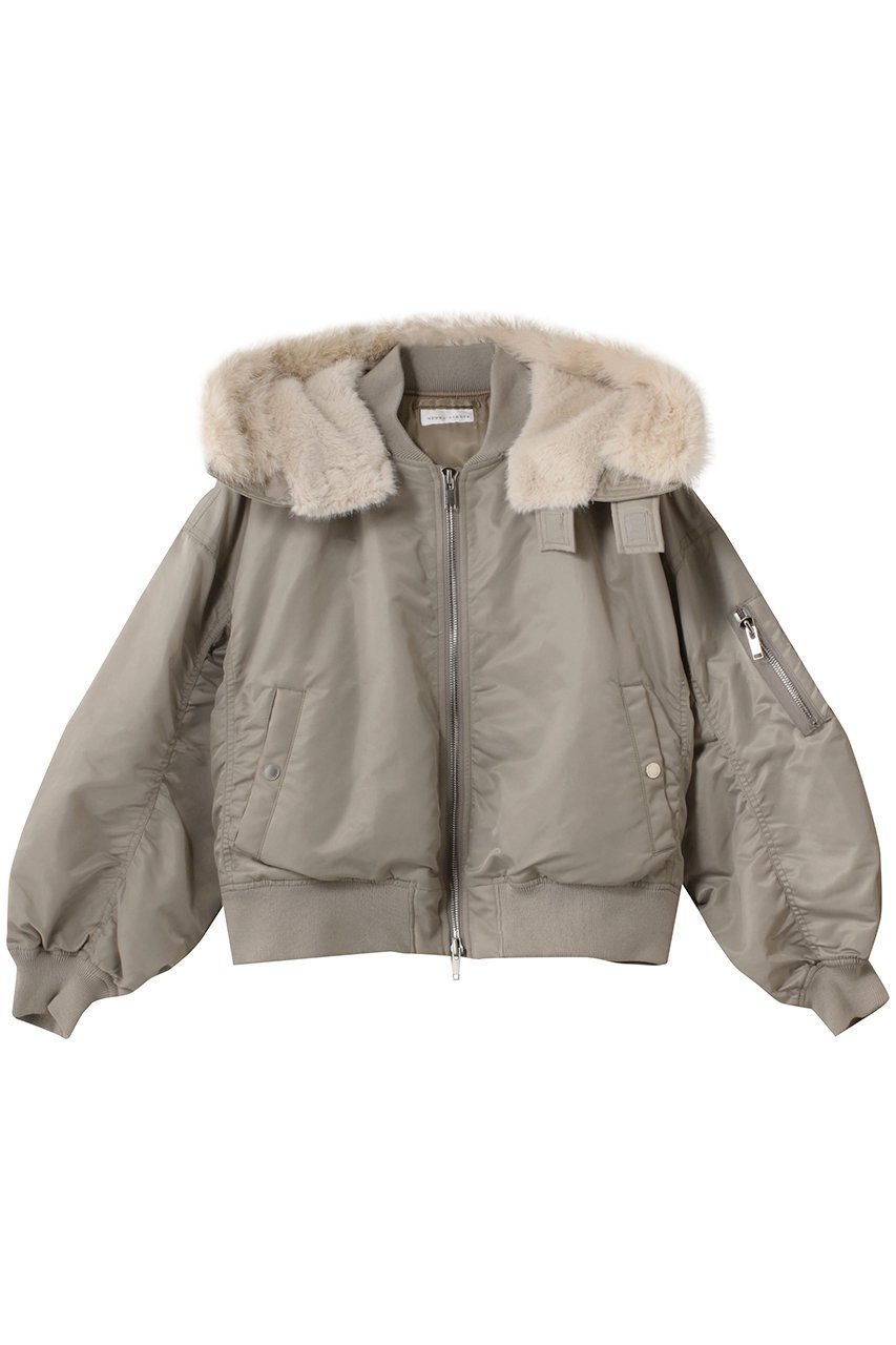 【アッパー ハイツ/upper hights】のTHE U-2 HOODIE インテリア・キッズ・メンズ・レディースファッション・服の通販 founy(ファニー) 　ファッション　Fashion　レディースファッション　Fashion for Women　アウター　Coat / Outerwear Collection　コート・ロングコート・ピーコート　Long Coats, Peacoats & More　ショート　Short, Short Length　ブルゾン　Blouson, Bomber Jacket　新作・新入荷　New Arrivals / New In　GREGE|ID: prp329100004689550 ipo3291000000033868631