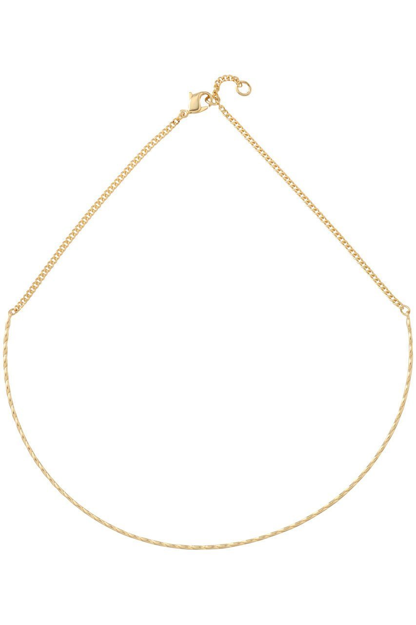 【アルアバイル/allureville】のツイストチョーカー インテリア・キッズ・メンズ・レディースファッション・服の通販 founy(ファニー) 　ファッション　Fashion　レディースファッション　Fashion for Women　ジュエリー　Jewelry　ネックレス　Necklaces & Pendants　おすすめ　Recommended / Our Picks　チェーン　Chain, Chain Strap　ネックレス　Necklace, Pendant Necklace　フィット　Fit, Slim Fit　新作・新入荷　New Arrivals / New In　ゴールド|ID: prp329100004691406 ipo3291000000033877917