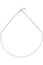 【アルアバイル/allureville】のツイストチョーカー シルバー|ID: prp329100004691406 ipo3291000000036182259