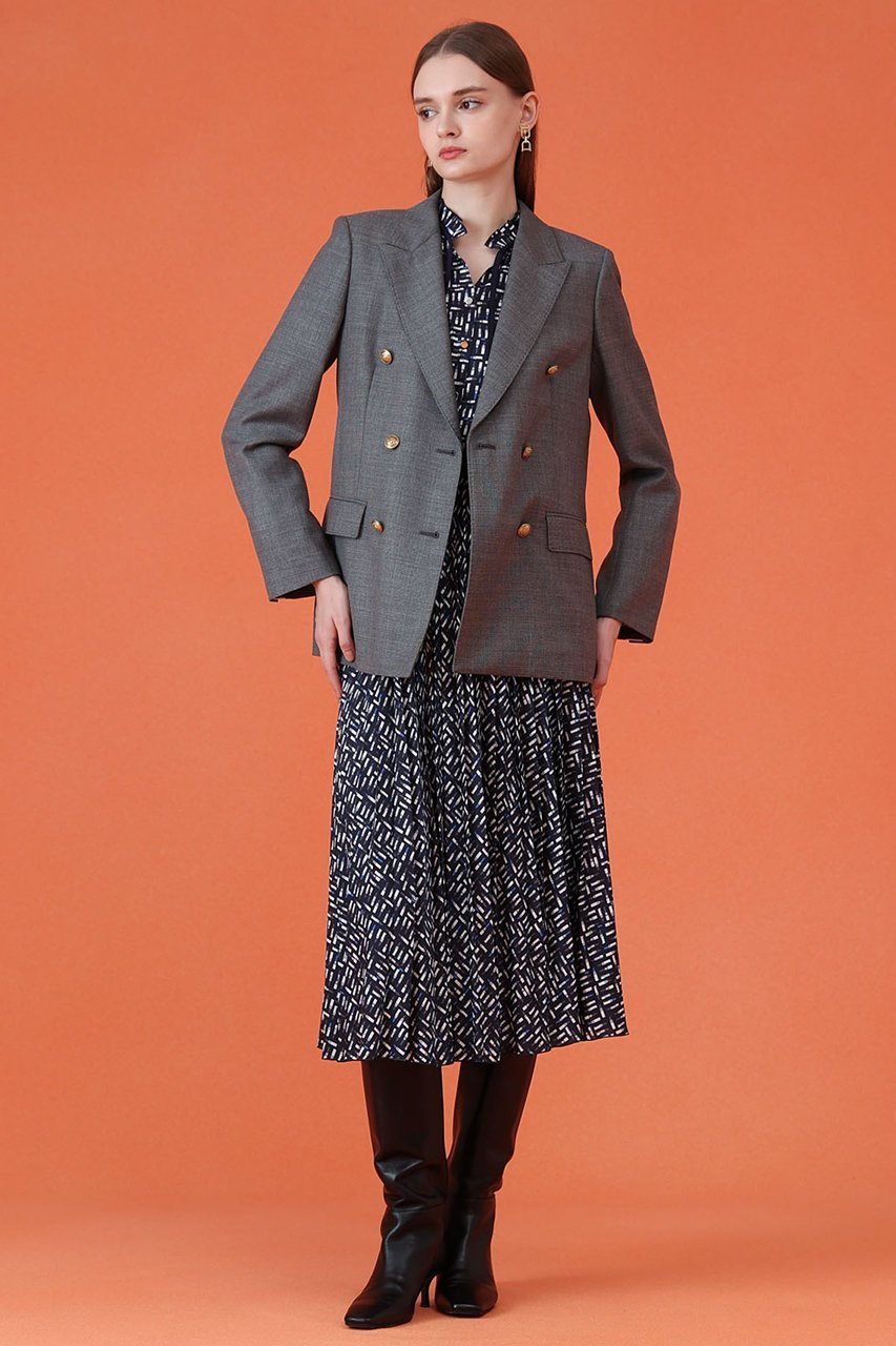 【アナイ/ANAYI】のリッププリントプリーツ スカート 人気、トレンドファッション・服の通販 founy(ファニー) 　ファッション　Fashion　レディースファッション　Fashion for Women　スカート　Skirts　プリーツスカート / 上品フェミニンスタイル　Pleated Skirts　ロングスカート　Long Skirts / Maxi & Midi Skirts　おすすめ　Recommended / Our Picks　サテン　Satin, Glossy Fabric　プリント　Print, Printed Pattern　プリーツ　Pleats, Pleated　モチーフ　Motif, Design Theme　ロング　Long, Long-Length　新作・新入荷　New Arrivals / New In　other-8|ID: prp329100004691414 ipo3291000000033877968