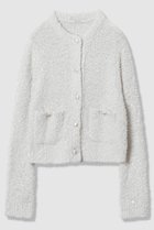 【アナイ/ANAYI】のスパンコールモールクルー カーディガン 人気、トレンドファッション・服の通販 founy(ファニー) ファッション Fashion レディースファッション Fashion for Women トップス・カットソー Cut & Sew Tops ニット Knit Tops & Sweaters カーディガン・羽織り Layered Style Cardigans イタリア Italy エレガント 上品 Elegant カーディガン Cardigan, Knitwear シルバー Silver, Metallic Silver スパンコール Sequins, Sequin Embellishment トレンド Trend, Trending Now ペーパー Paper, Kraft Paper ポケット Pocket, Pocket Detail メタル Metal, Metal Parts 今季 This Season, Current Season 定番 Standard, Basic Item 新作・新入荷 New Arrivals / New In thumbnail ホワイト|ID: prp329100004691417 ipo3291000000033877991
