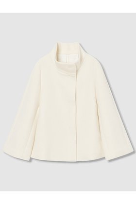 【アナイ/ANAYI】 ウールビーバーショートコート人気、トレンドファッション・服の通販 founy(ファニー) ファッション Fashion レディースファッション Fashion for Women アウター Coat / Outerwear Collection コート・ロングコート・ピーコート Long Coats, Peacoats & More おすすめ Recommended / Our Picks なめらか Smooth, Silky Texture コンパクト Compact, Small Size ショート Short, Short Length スリーブ Sleeve, Long Sleeve / Short Sleeve パターン Pattern, Design Print エレガント 上品 Elegant 定番 Standard, Basic Item 新作・新入荷 New Arrivals / New In |ID:prp329100004691418