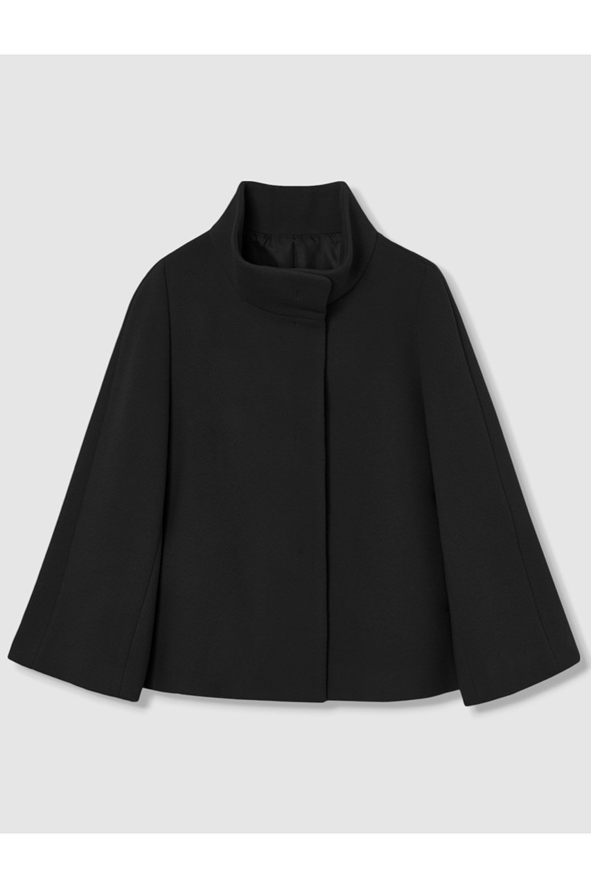 【アナイ/ANAYI】のウールビーバーショートコート インテリア・キッズ・メンズ・レディースファッション・服の通販 founy(ファニー) 　ファッション　Fashion　レディースファッション　Fashion for Women　アウター　Coat / Outerwear Collection　コート・ロングコート・ピーコート　Long Coats, Peacoats & More　おすすめ　Recommended / Our Picks　なめらか　Smooth, Silky Texture　コンパクト　Compact, Small Size　ショート　Short, Short Length　スリーブ　Sleeve, Long Sleeve / Short Sleeve　パターン　Pattern, Design Print　エレガント 上品　Elegant　定番　Standard, Basic Item　新作・新入荷　New Arrivals / New In　ブラック|ID: prp329100004691418 ipo3291000000033878005