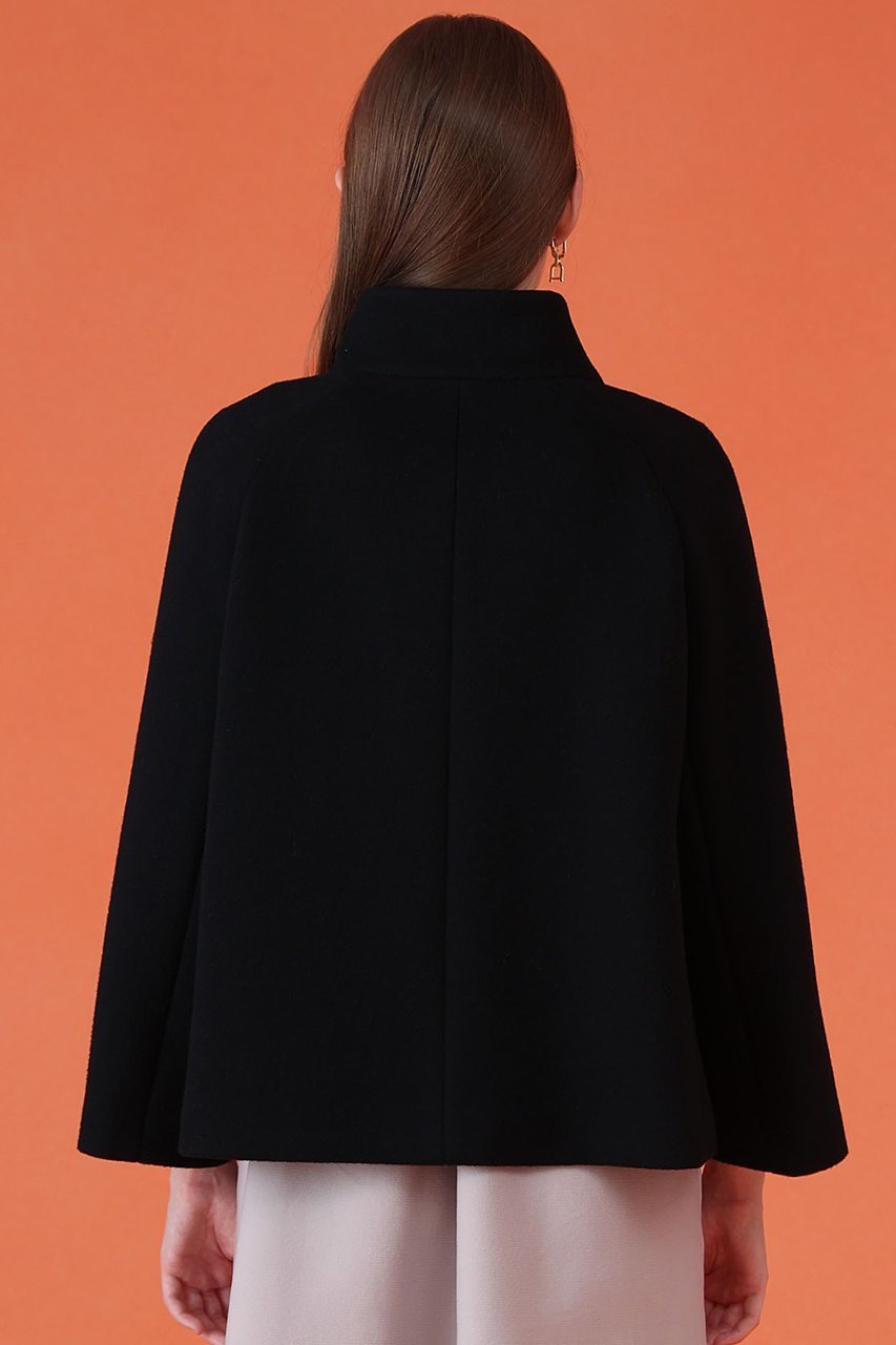 【アナイ/ANAYI】のウールビーバーショートコート 人気、トレンドファッション・服の通販 founy(ファニー) 　ファッション　Fashion　レディースファッション　Fashion for Women　アウター　Coat / Outerwear Collection　コート・ロングコート・ピーコート　Long Coats, Peacoats & More　おすすめ　Recommended / Our Picks　なめらか　Smooth, Silky Texture　コンパクト　Compact, Small Size　ショート　Short, Short Length　スリーブ　Sleeve, Long Sleeve / Short Sleeve　パターン　Pattern, Design Print　エレガント 上品　Elegant　定番　Standard, Basic Item　新作・新入荷　New Arrivals / New In　other-5|ID: prp329100004691418 ipo3291000000033878009