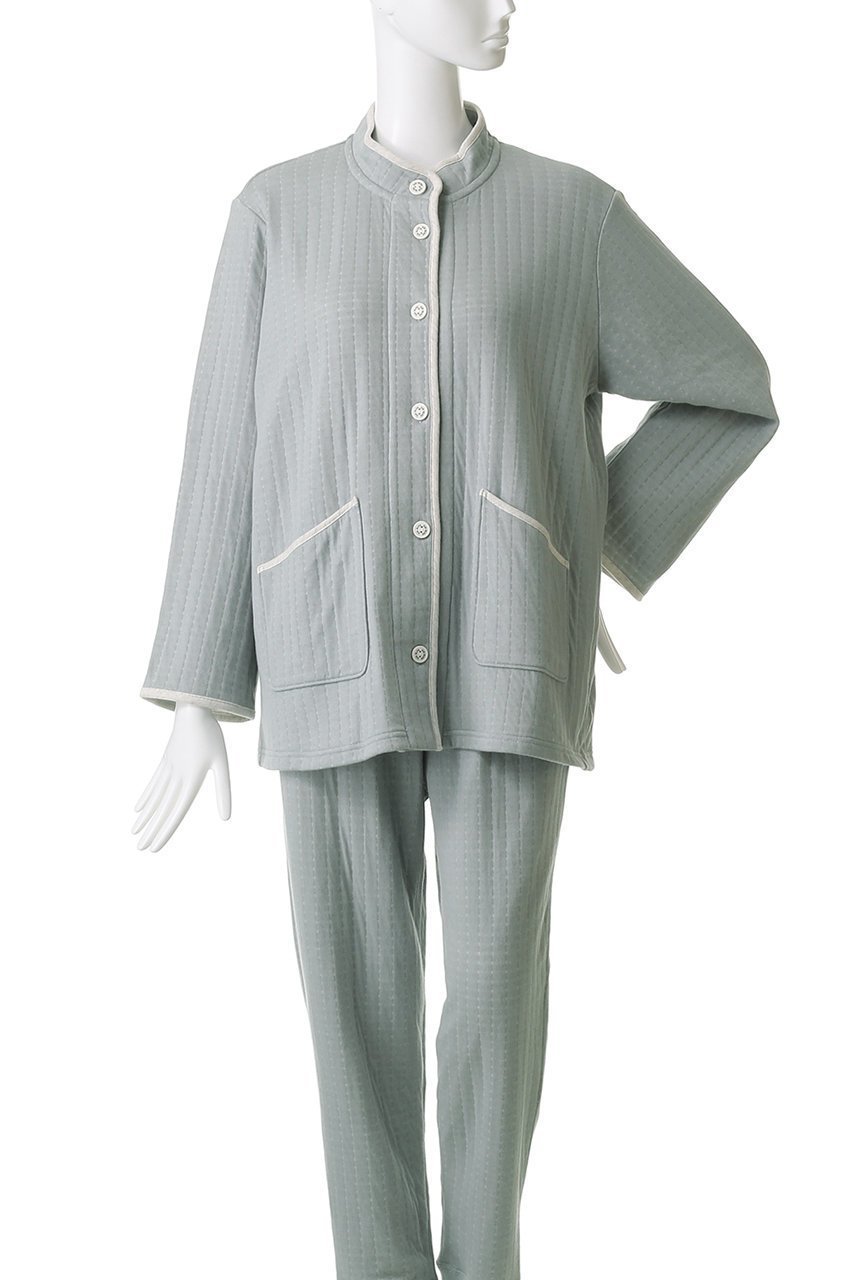 【キッドブルー/KID BLUE】の25コットンキルトトップス 人気、トレンドファッション・服の通販 founy(ファニー) ファッション Fashion レディースファッション Fashion for Women トップス・カットソー Cut & Sew Tops キルティング Quilted, Quilting パイピング Piping, Trim Design パジャマ Pajamas, Sleepwear ポケット Pocket, Pocket Detail リラックス Relax, Relaxed Fit 再入荷 Restock / Back in Stock 定番 Standard, Basic Item other-2|ID: prp329100004691420 ipo3291000000034875546