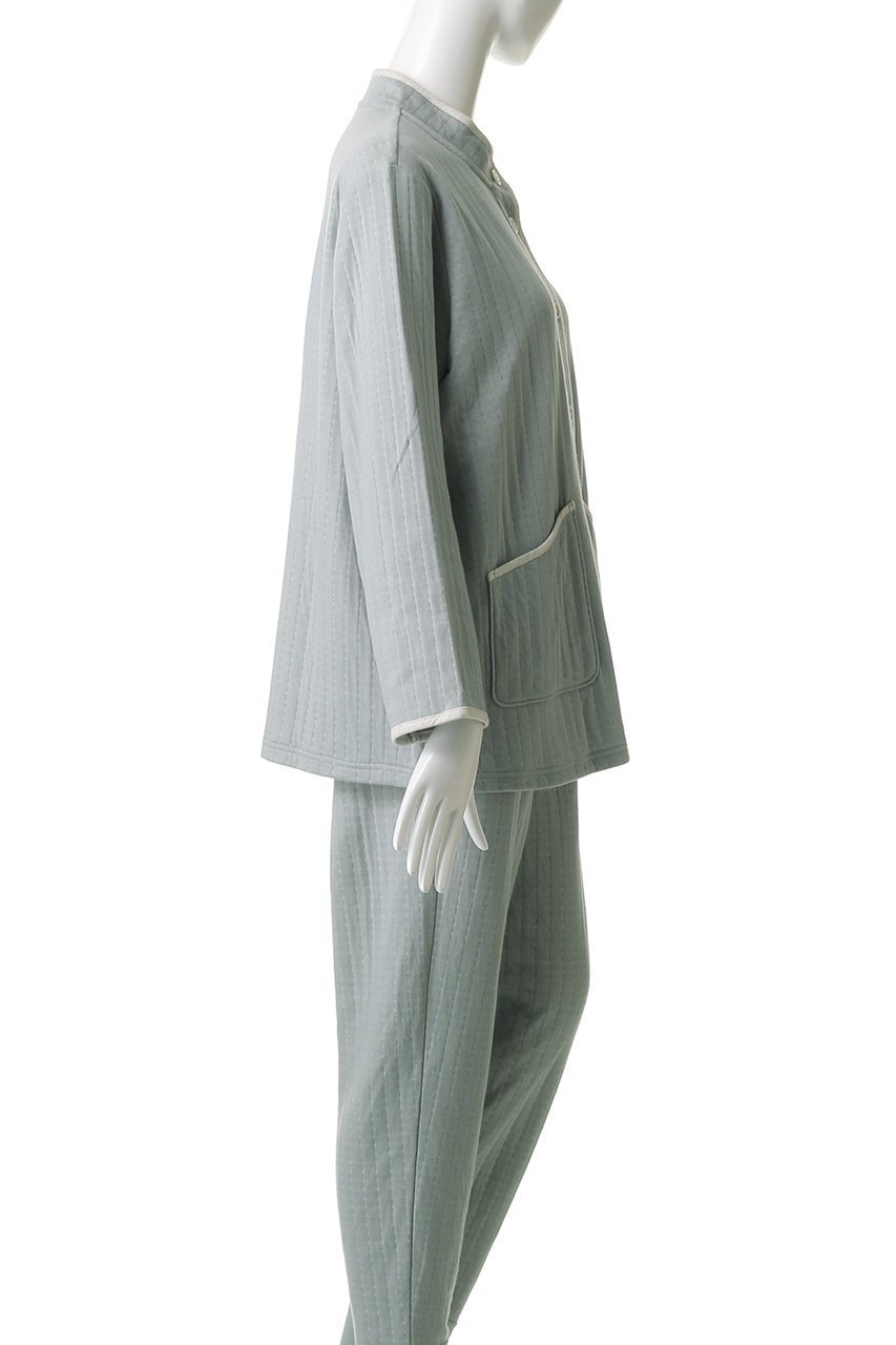 【キッドブルー/KID BLUE】の25コットンキルトトップス 人気、トレンドファッション・服の通販 founy(ファニー) ファッション Fashion レディースファッション Fashion for Women トップス・カットソー Cut & Sew Tops キルティング Quilted, Quilting パイピング Piping, Trim Design パジャマ Pajamas, Sleepwear ポケット Pocket, Pocket Detail リラックス Relax, Relaxed Fit 再入荷 Restock / Back in Stock 定番 Standard, Basic Item other-3|ID: prp329100004691420 ipo3291000000034875547