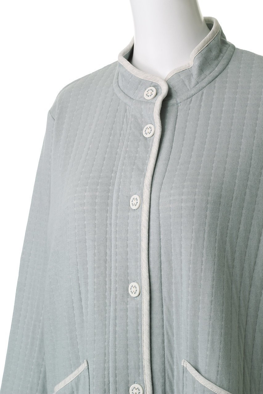 【キッドブルー/KID BLUE】の25コットンキルトトップス 人気、トレンドファッション・服の通販 founy(ファニー) 　ファッション　Fashion　レディースファッション　Fashion for Women　トップス・カットソー　Cut & Sew Tops　キルティング　Quilted, Quilting　パイピング　Piping, Trim Design　パジャマ　Pajamas, Sleepwear　ポケット　Pocket, Pocket Detail　リラックス　Relax, Relaxed Fit　再入荷　Restock / Back in Stock　定番　Standard, Basic Item　other-5|ID: prp329100004691420 ipo3291000000035443870