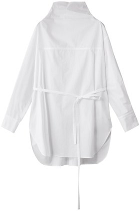 【ジェイドット/j.】 高密度コットンハイネックオーバーシャツ人気、トレンドファッション・服の通販 founy(ファニー) ファッション Fashion レディースファッション Fashion for Women トップス・カットソー Cut & Sew Tops シャツ・ブラウス・オフィスカジュアル Elegant Blouses & Button-Ups シェイプ Shape, Slim Fit スリーブ Sleeve, Long Sleeve / Short Sleeve ハイネック High Neck, Mock Neck ロング Long, Long-Length 新作・新入荷 New Arrivals / New In |ID:prp329100004691423