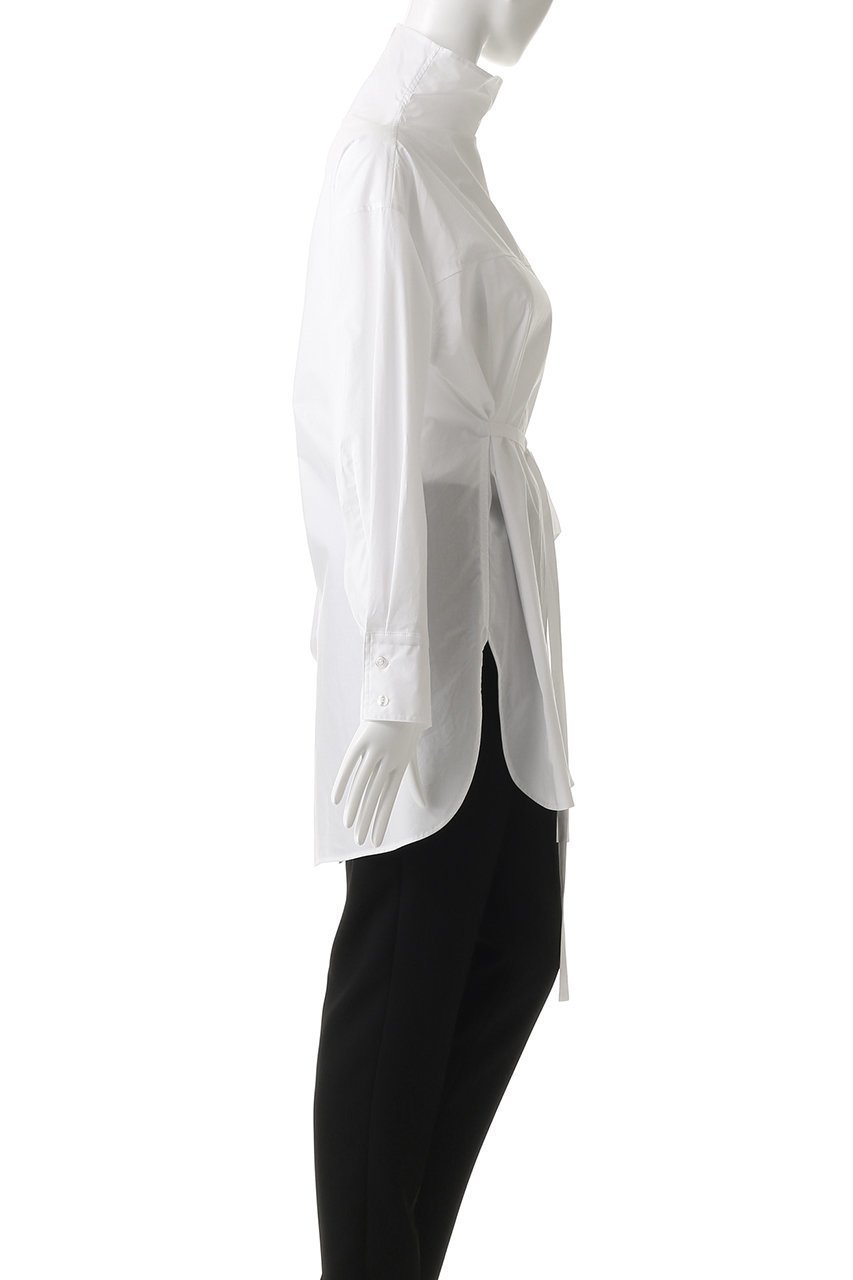 【ジェイドット/j.】の高密度コットンハイネックオーバーシャツ 人気、トレンドファッション・服の通販 founy(ファニー) 　ファッション　Fashion　レディースファッション　Fashion for Women　トップス・カットソー　Cut & Sew Tops　シャツ・ブラウス・オフィスカジュアル　Elegant Blouses & Button-Ups　シェイプ　Shape, Slim Fit　スリーブ　Sleeve, Long Sleeve / Short Sleeve　ハイネック　High Neck, Mock Neck　ロング　Long, Long-Length　新作・新入荷　New Arrivals / New In　other-3|ID: prp329100004691423 ipo3291000000033878041
