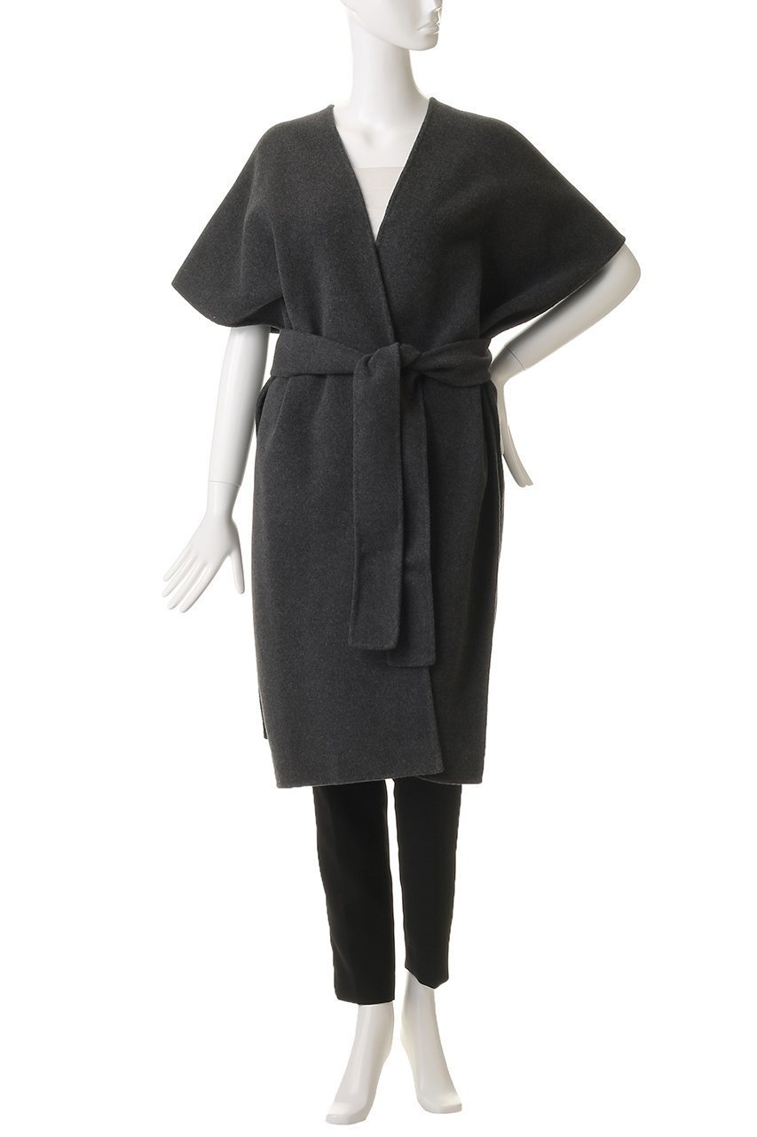 【ジェイドット/j.】のウールリバーストール風ジレコート 人気、トレンドファッション・服の通販 founy(ファニー) 　ファッション　Fashion　レディースファッション　Fashion for Women　アウター　Coat / Outerwear Collection　コート・ロングコート・ピーコート　Long Coats, Peacoats & More　ショート　Short, Short Length　ミドル　Middle Length, Mid Height　新作・新入荷　New Arrivals / New In　other-2|ID: prp329100004691425 ipo3291000000033878054