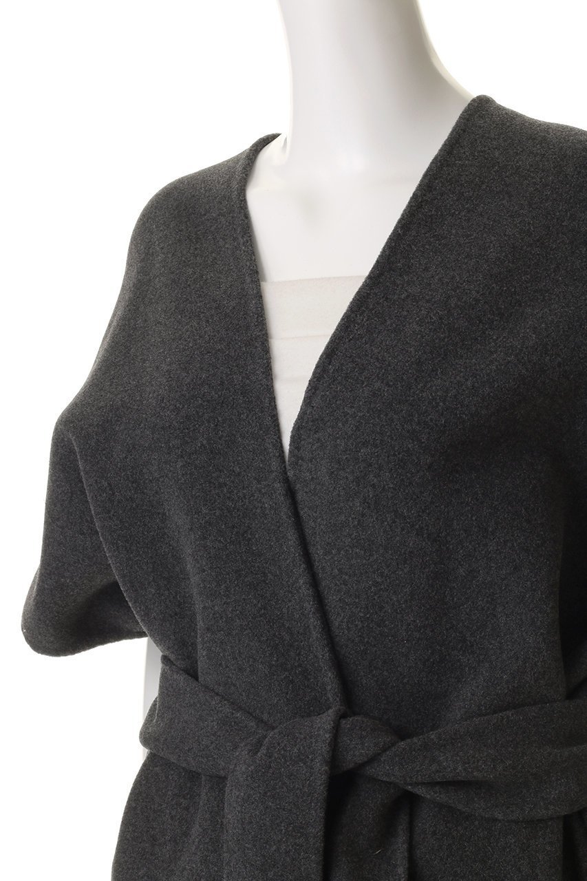 【ジェイドット/j.】のウールリバーストール風ジレコート 人気、トレンドファッション・服の通販 founy(ファニー) 　ファッション　Fashion　レディースファッション　Fashion for Women　アウター　Coat / Outerwear Collection　コート・ロングコート・ピーコート　Long Coats, Peacoats & More　ショート　Short, Short Length　ミドル　Middle Length, Mid Height　新作・新入荷　New Arrivals / New In　other-5|ID: prp329100004691425 ipo3291000000033878057