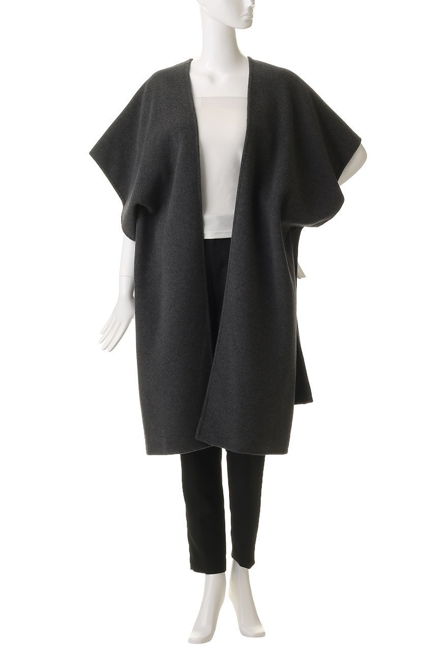 【ジェイドット/j.】のウールリバーストール風ジレコート 人気、トレンドファッション・服の通販 founy(ファニー) 　ファッション　Fashion　レディースファッション　Fashion for Women　アウター　Coat / Outerwear Collection　コート・ロングコート・ピーコート　Long Coats, Peacoats & More　ショート　Short, Short Length　ミドル　Middle Length, Mid Height　新作・新入荷　New Arrivals / New In　other-8|ID: prp329100004691425 ipo3291000000033878060