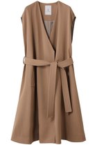 【ジェイドット/j.】のヴァージンウール混ツイルジレコート ベージュ|ID: prp329100004691426 ipo3291000000036048545