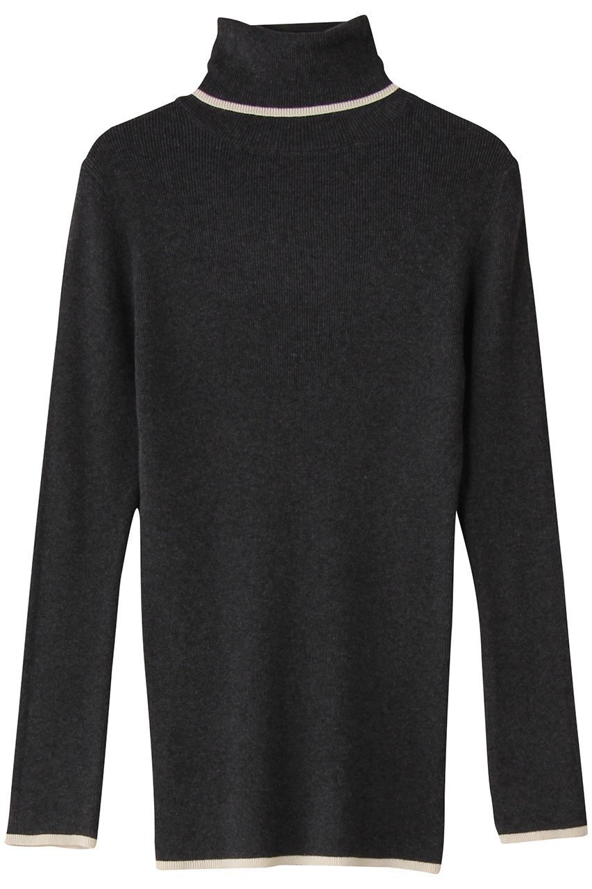 【キッドブルー/KID BLUE】の25コットンリブトップス インテリア・キッズ・メンズ・レディースファッション・服の通販 founy(ファニー) 　ファッション　Fashion　レディースファッション　Fashion for Women　トップス・カットソー　Cut & Sew Tops　インナー　Innerwear　パジャマ　Pajamas, Sleepwear　フィット　Fit, Slim Fit　再入荷　Restock / Back in Stock　チャコール|ID: prp329100004691430 ipo3291000000034756741