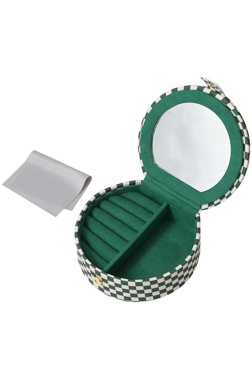 【デイジー ロンドン/DAISY LONDON】のShrimps Compact ジュエリーケース 人気、トレンドファッション・服の通販 founy(ファニー) 　ファッション　Fashion　レディースファッション　Fashion for Women　ポーチ&ミニバッグ　Pouches & Mini Bags　クラシカル　Classical, Vintage-Inspired　コンパクト　Compact, Small Size　ジュエリー　Jewelry, Accessories　ネックレス　Necklace, Pendant Necklace　プリント　Print, Printed Pattern　ポーチ　Pouch, Small Case　ランジェリー　Lingerie, Intimate Wear　other-2|ID: prp329100004691431 ipo3291000000035903221